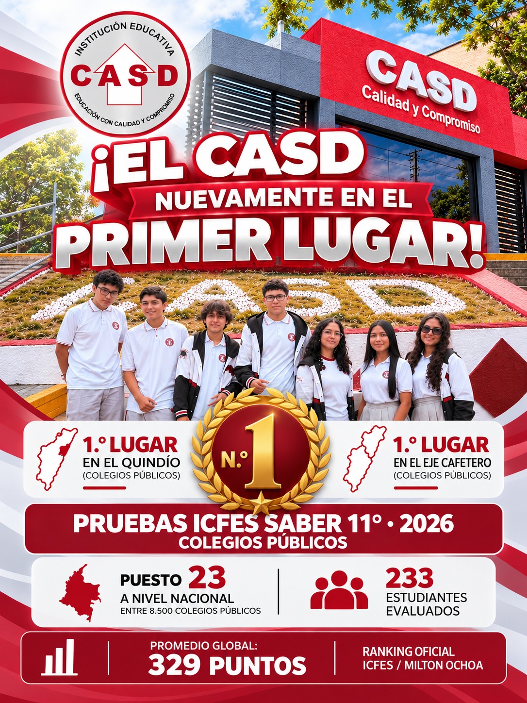No 1  - PRUEBAS ICFES SABER 11° 2026