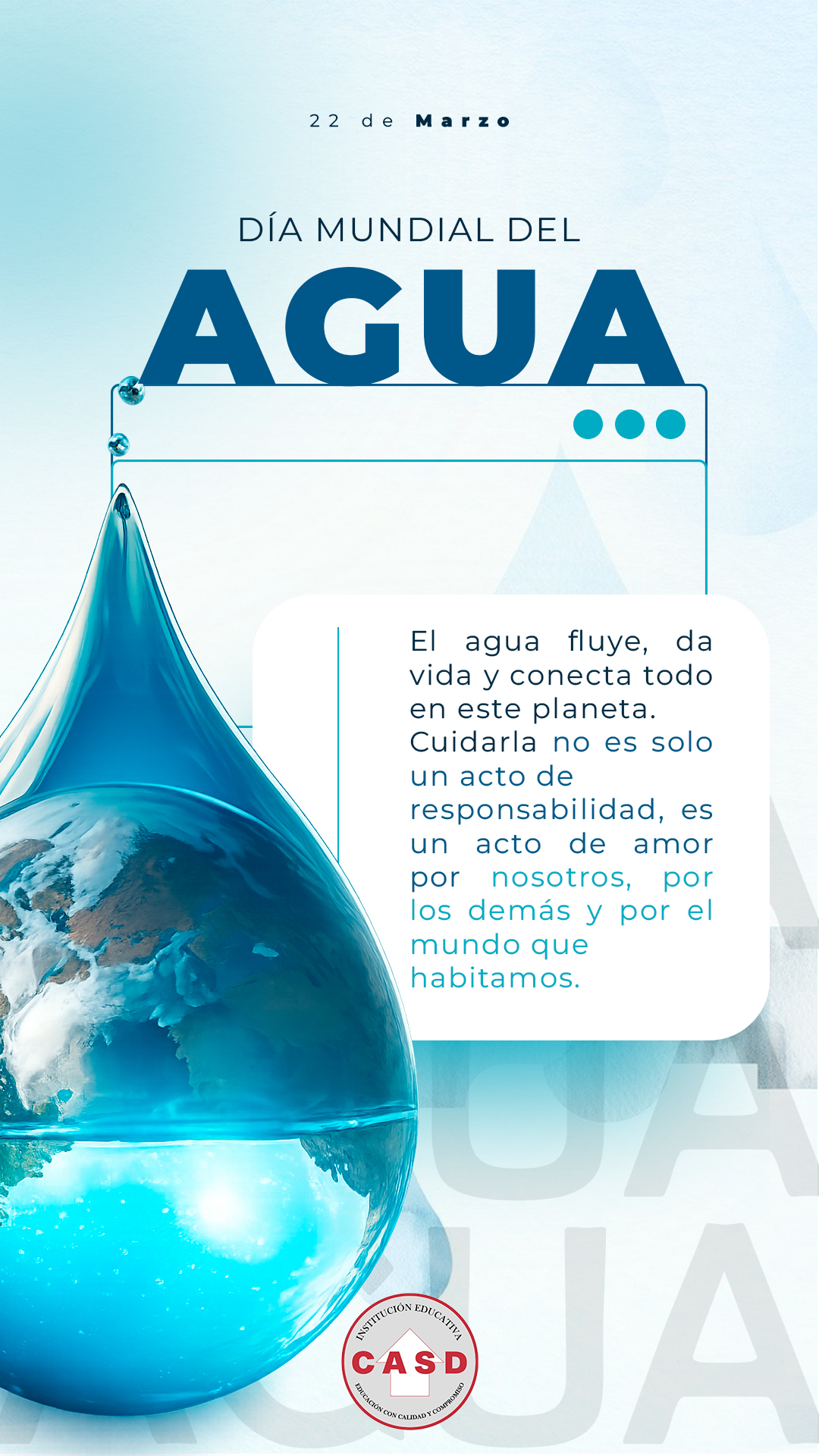 DIA MUNDIAL DEL AGUA